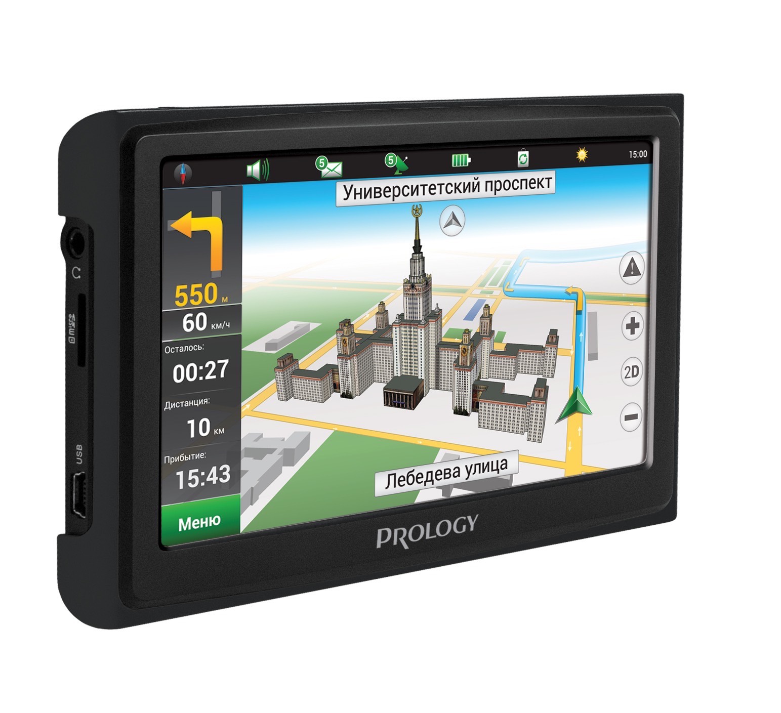 Изображение продукта PROLOGY iMap-7300 портативная навигационная система