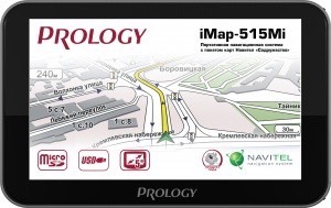 Изображение продукта PROLOGY iMap-515Mi портативная навигационная система - 1