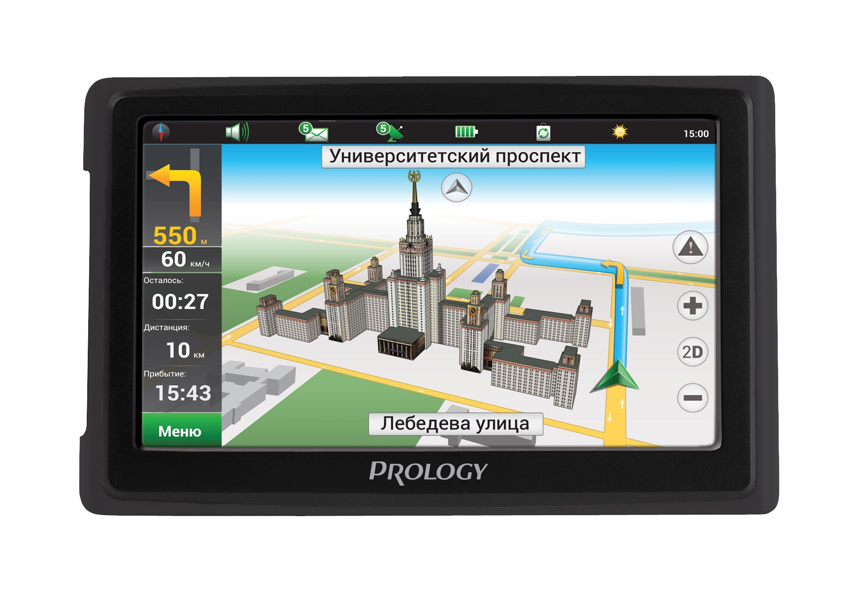 Изображение продукта PROLOGY iMap-4300 портативная навигационная система - 5