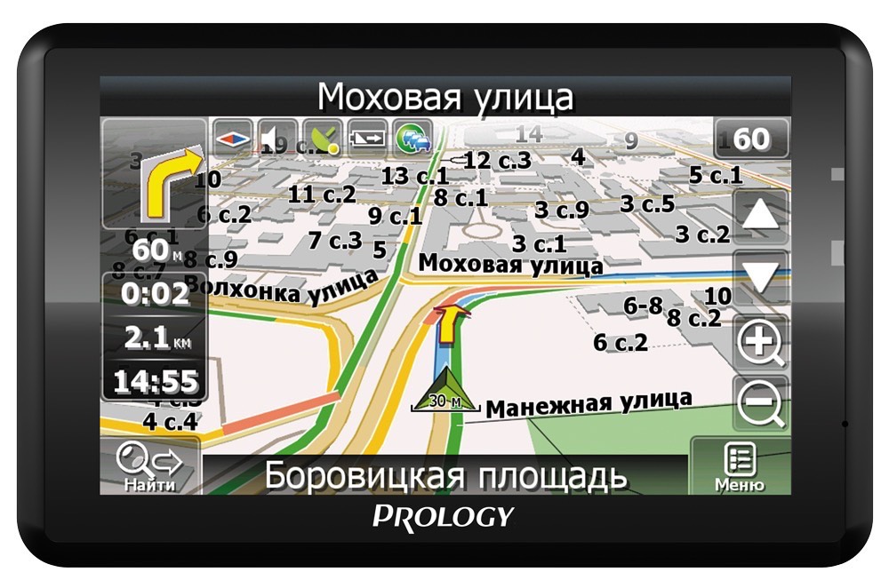 Изображение продукта PROLOGY iMap-554AG портативная навигационная система - 2