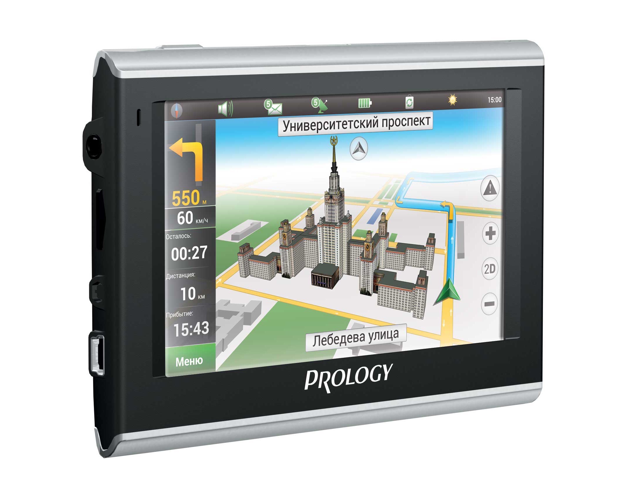 Изображение продукта PROLOGY iMap-4000M портативная навигационная система - 1
