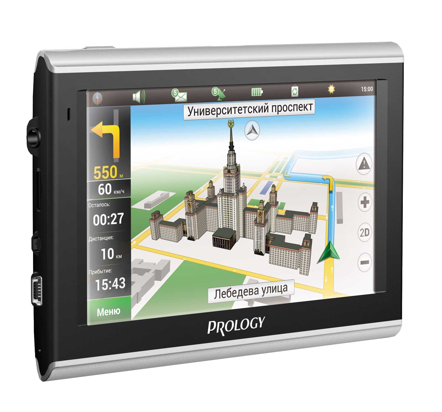 Изображение продукта PROLOGY iMap-5000M портативная навигационная система - 2