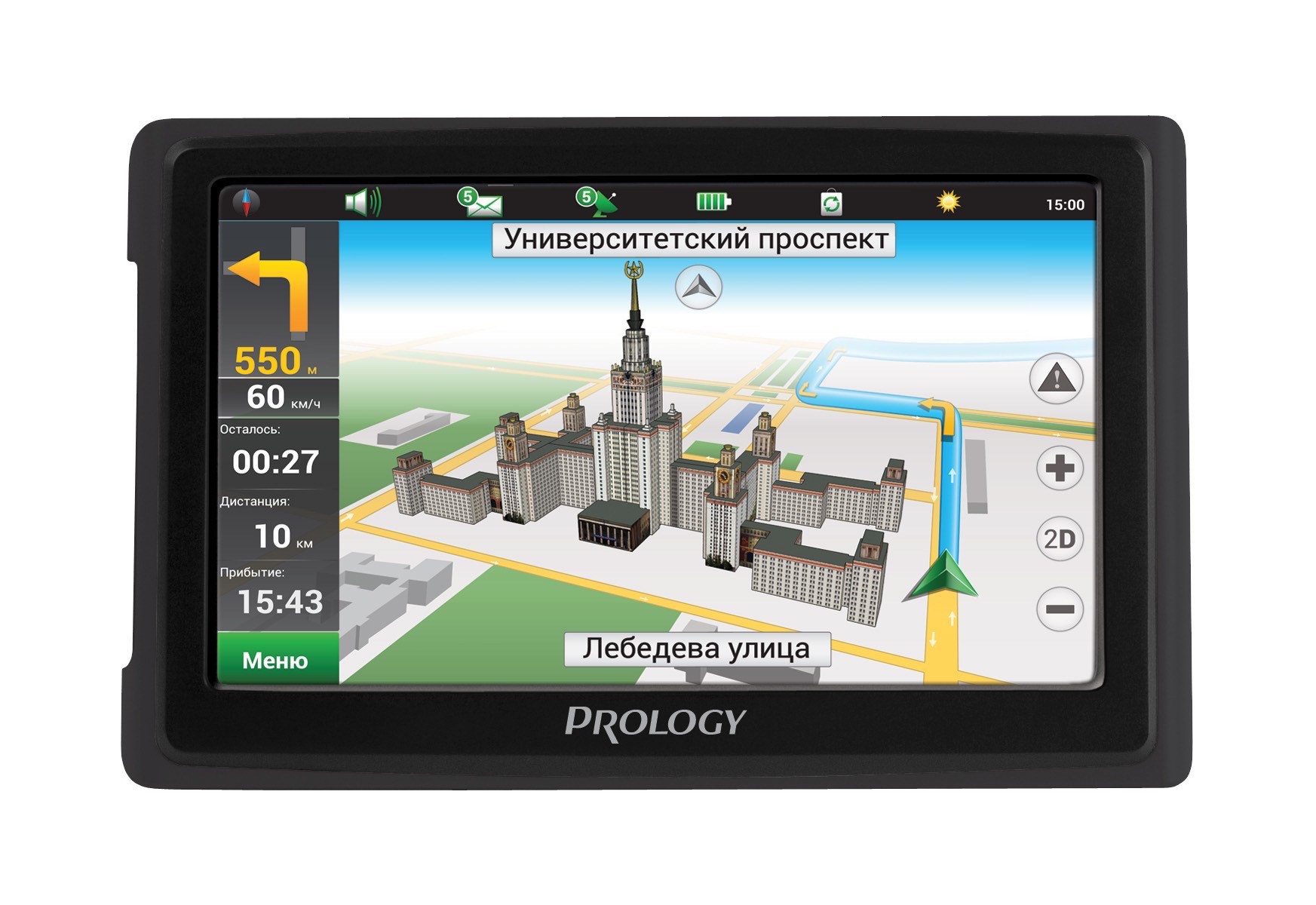Изображение продукта PROLOGY iMap-7300 портативная навигационная система - 2