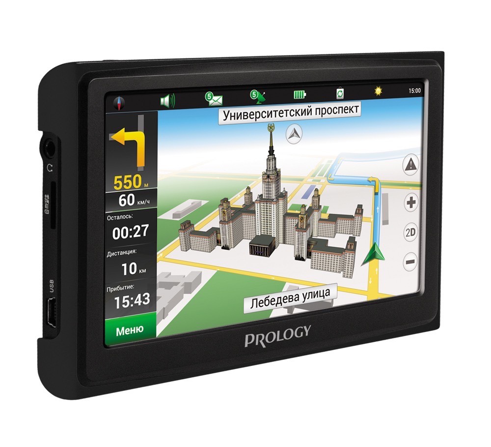 Изображение продукта PROLOGY iMap-5400 портативная навигационная система - 1
