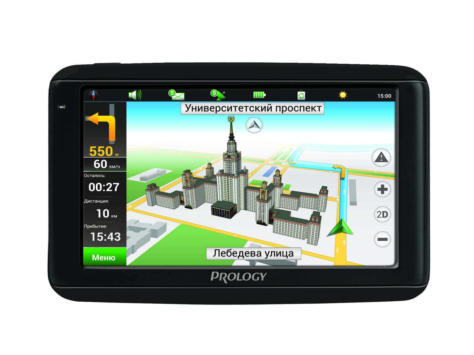 Изображение продукта PROLOGY iMap-7100 портативная навигационная система - 3