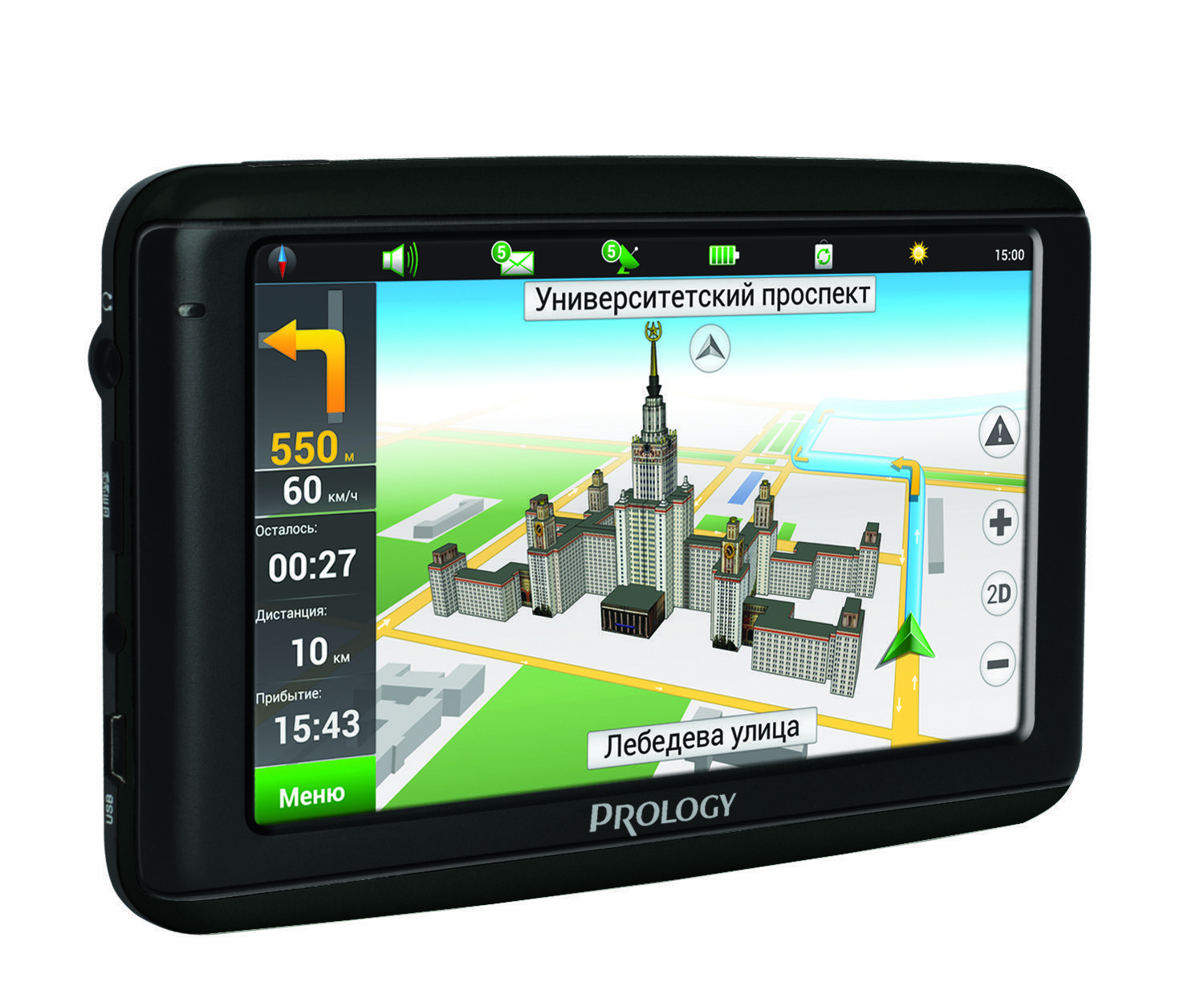 Изображение продукта PROLOGY iMap-5100 портативная навигационная система - 1