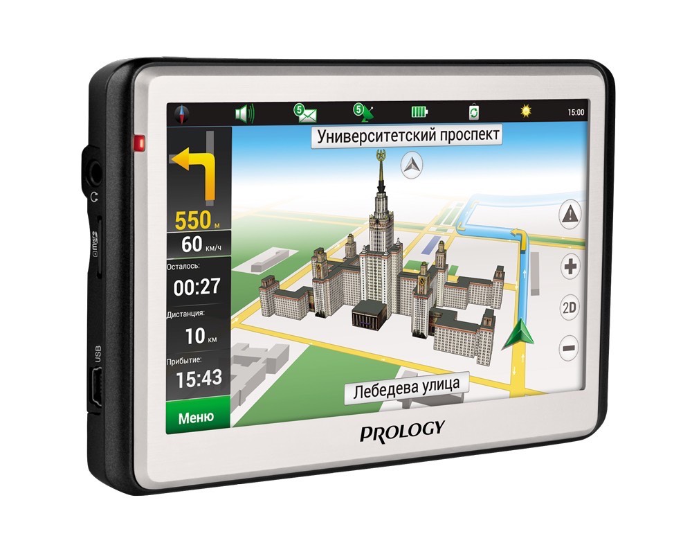 Изображение продукта PROLOGY iMap-5500 портативная навигационная система - 3