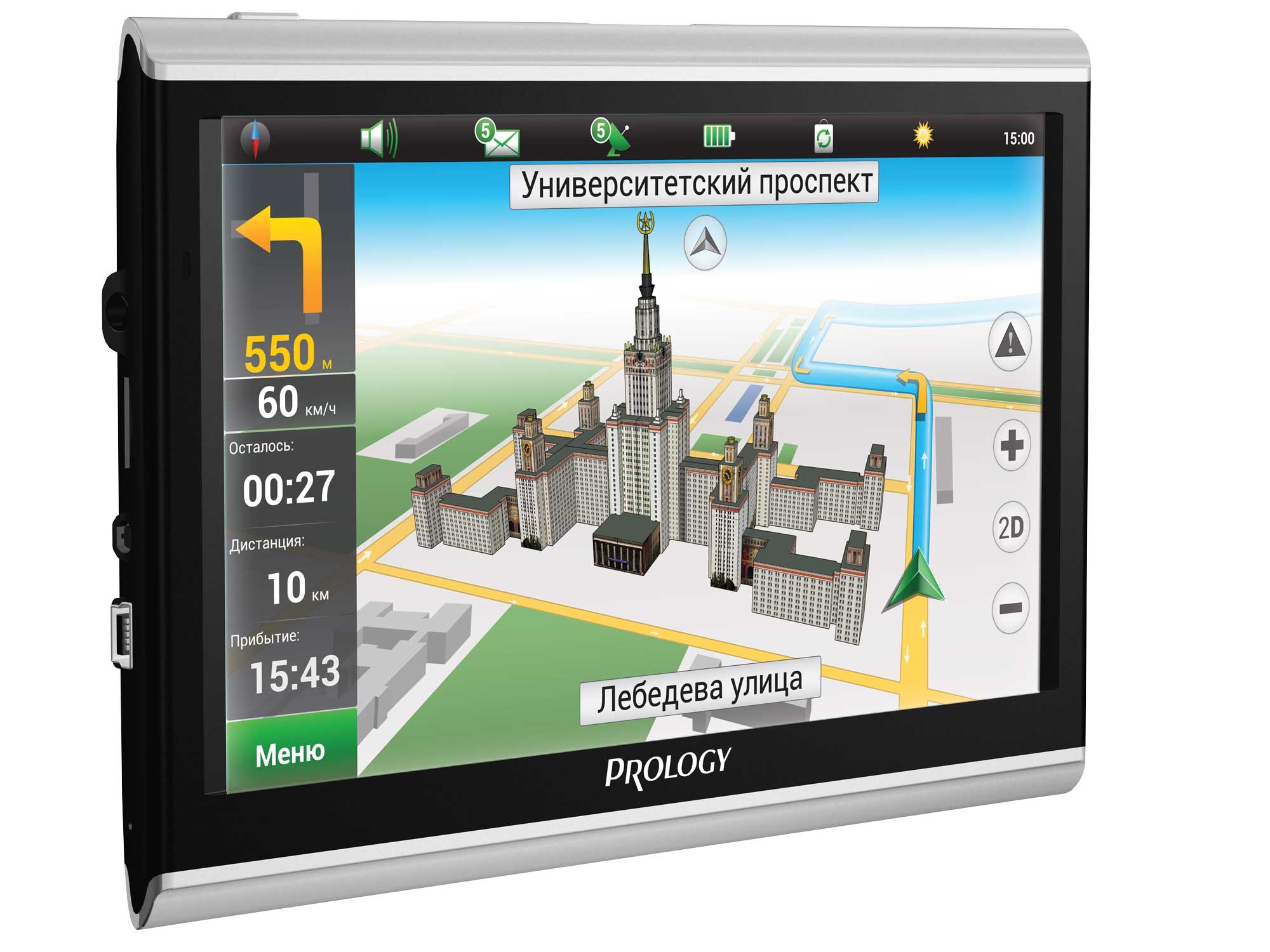 Изображение продукта PROLOGY iMap-7000M портативная навигационная система - 1