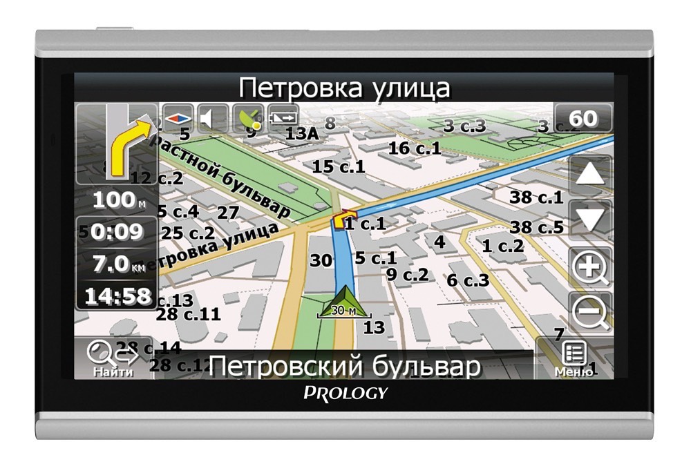 Изображение продукта PROLOGY iMap-70M портативная навигационная система - 1