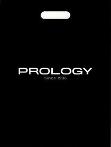 Изображение продукта Пакет брендированный PROLOGY с вырубной ручкой, черный