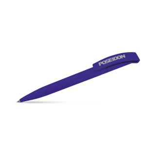 Миниатюра продукта Ручка брендированная — POSEIDON пластиковая, синяя