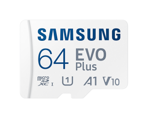 Изображение продукта 64Gb MicroSD Samsung EVO PLUS Class 10 карта памяти с адаптером - 1